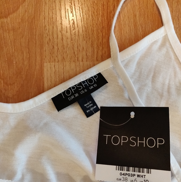 Unique White Tank Top - Picture 4 of 7